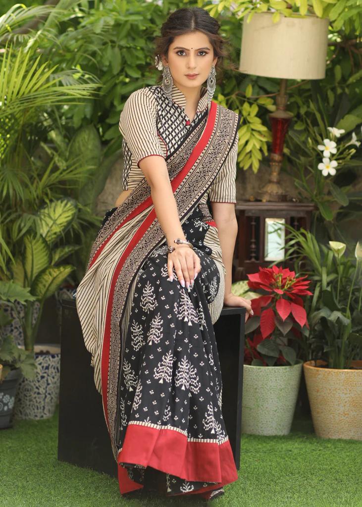 PYAAR PYAAR WALE LINEN  COTTON SAREE